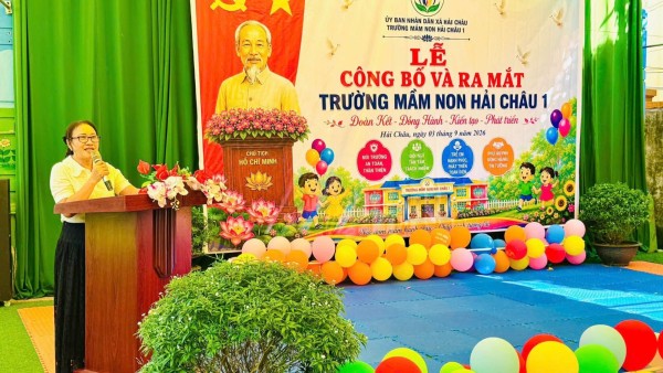 TRƯỜNG MẦM NON HẢI CHÂU I – CHÍNH THỨC RA MẮT