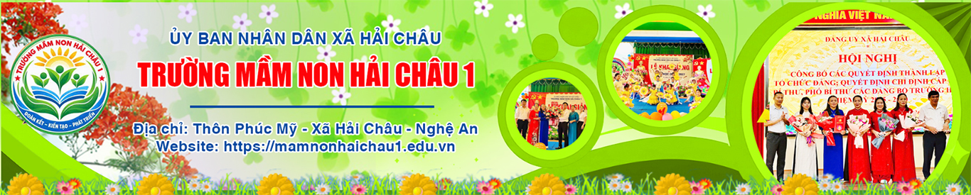 Trường Mầm Non Hải Châu 1 - Xã Hải Châu - Tỉnh Nghệ An
